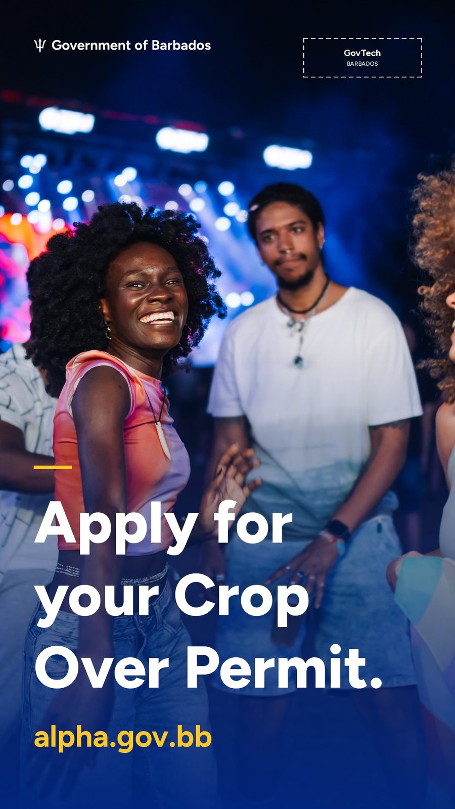 Crop Over permit advertisement